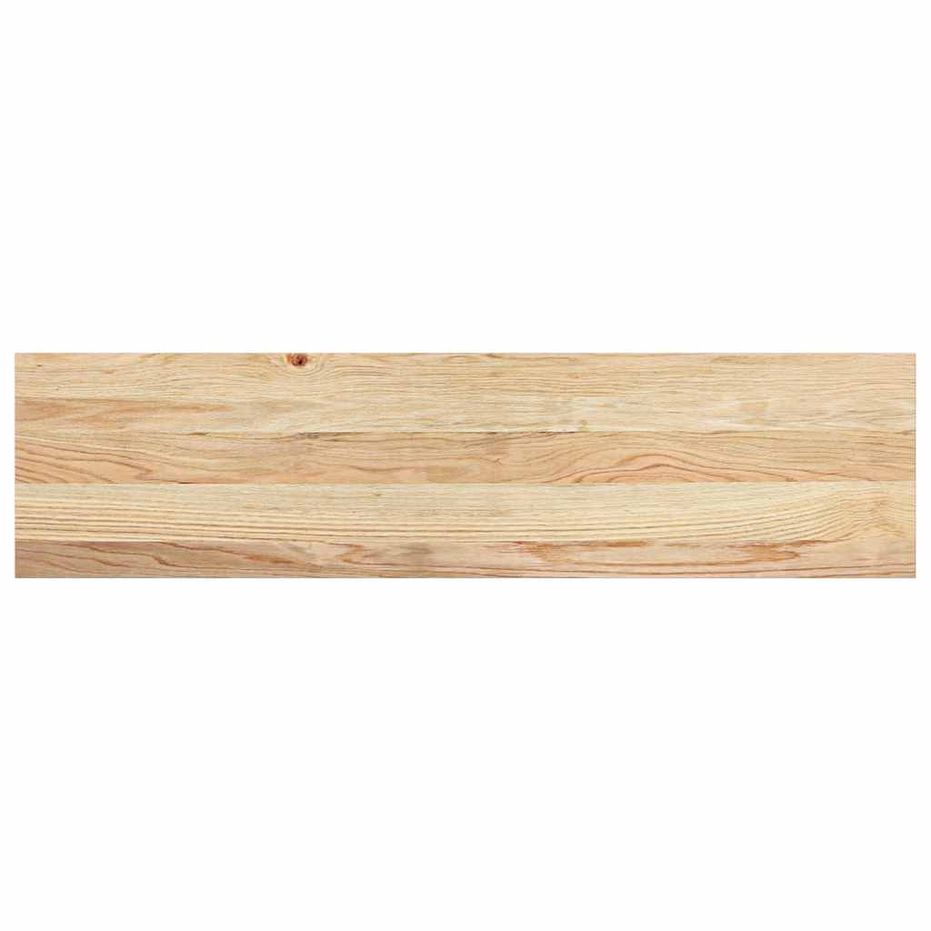 vidaXL Stair Treads 12 pcs Untreated 100x30x2 cm Solid Wood Oak 4