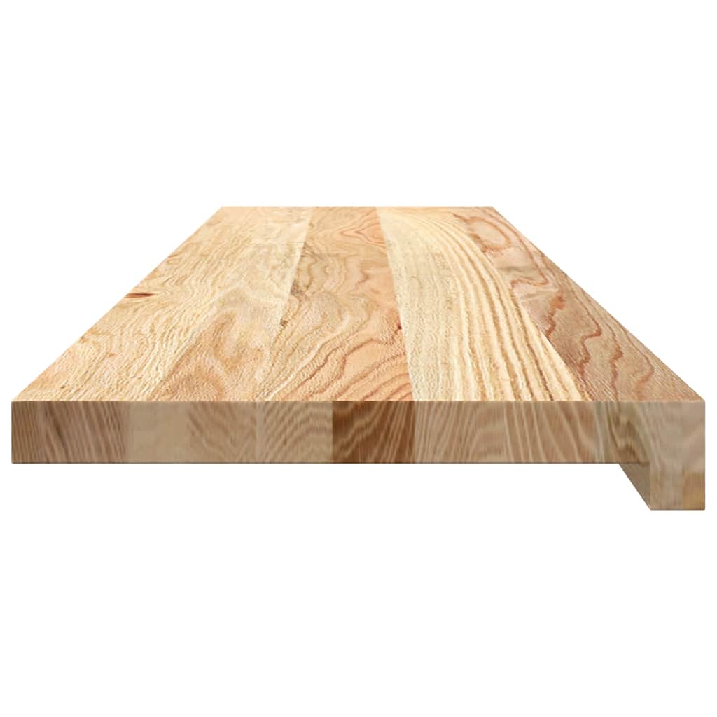 vidaXL Stair Treads 12 pcs Untreated 100x30x2 cm Solid Wood Oak 6