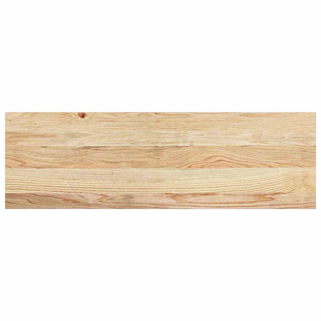 vidaXL Stair Treads 16 pcs Untreated 80x25x2 cm Solid Wood Oak 4