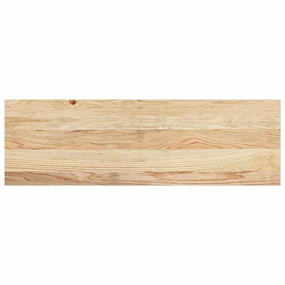 vidaXL Stair Treads 16 pcs Untreated 80x25x2 cm Solid Wood Oak 4