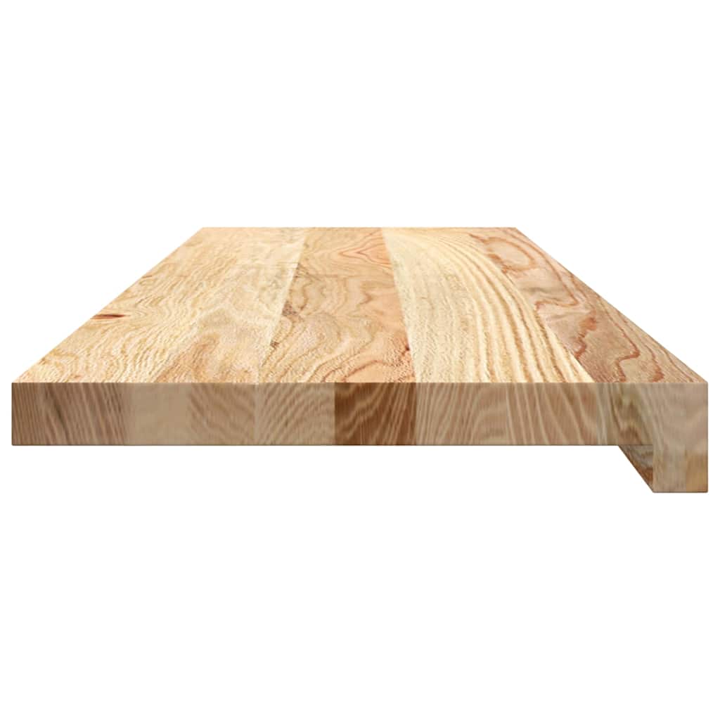 vidaXL Stair Treads 16 pcs Untreated 80x25x2 cm Solid Wood Oak 6