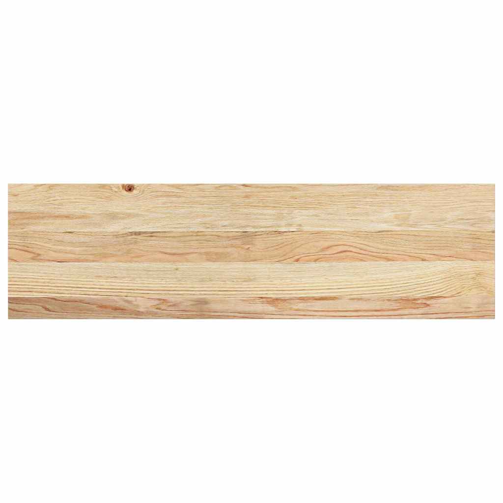 vidaXL Stair Treads 16 pcs Untreated 90x25x2 cm Solid Wood Oak 4