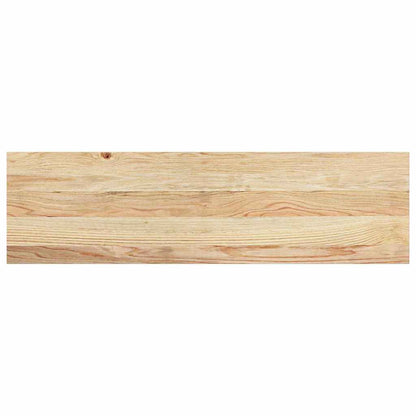 vidaXL Stair Treads 16 pcs Untreated 90x25x2 cm Solid Wood Oak 4