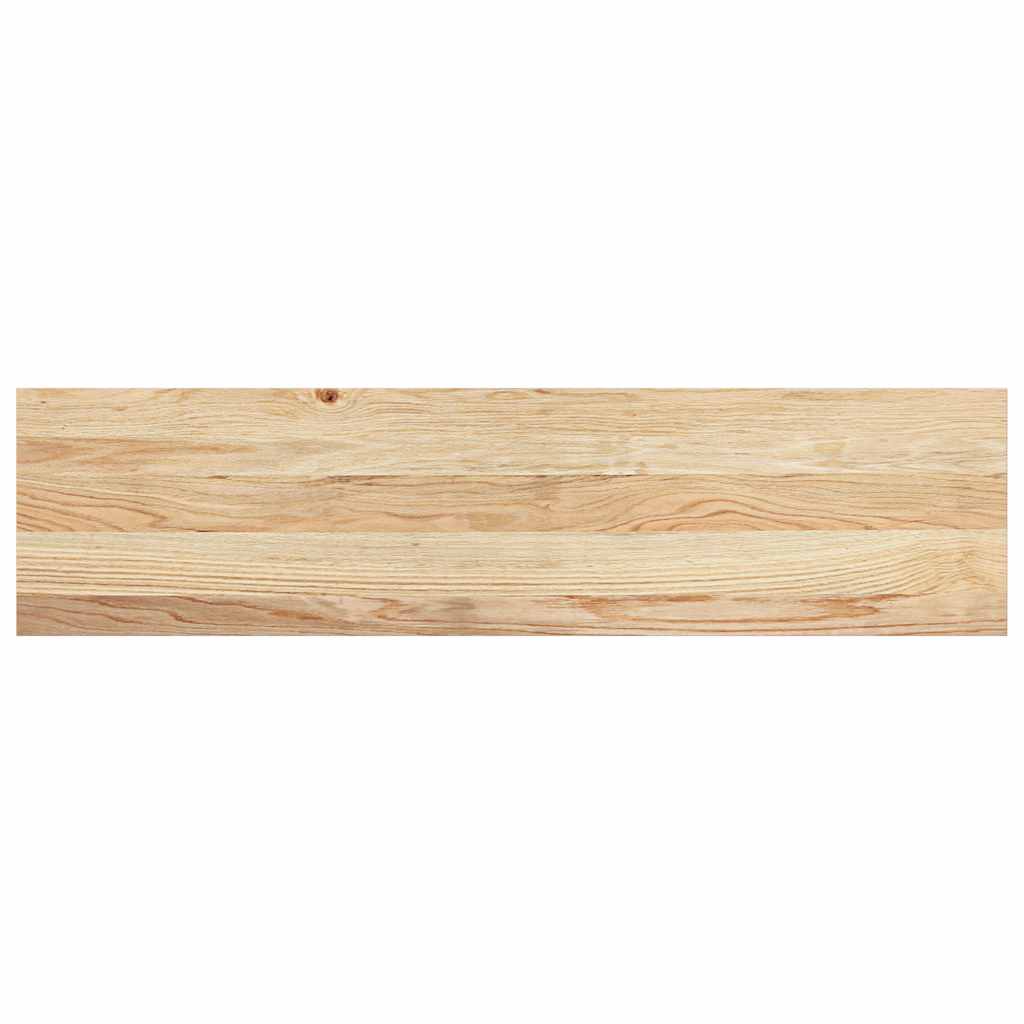 vidaXL Stair Treads 16 pcs Untreated 100x25x2 cm Solid Wood Oak 4