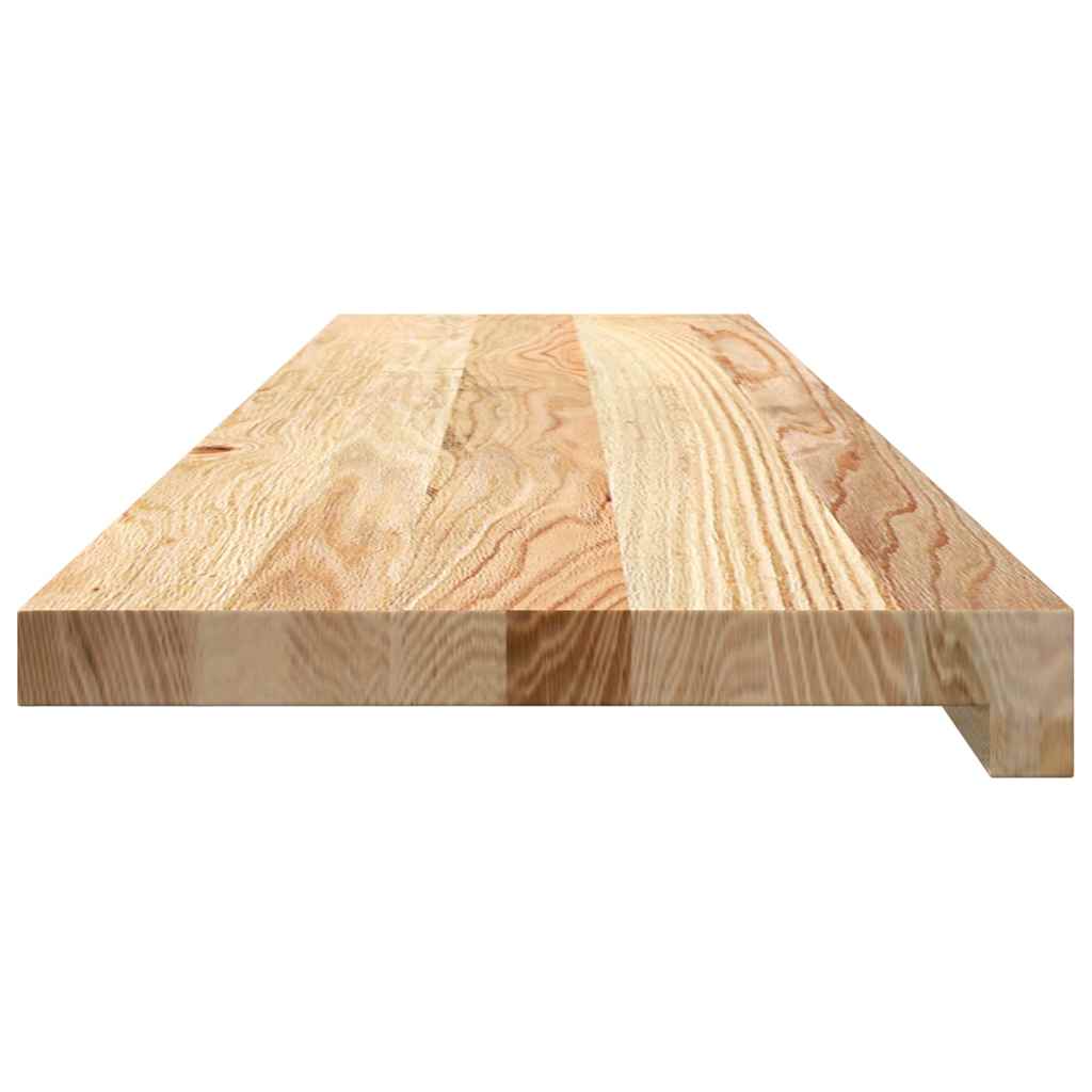 vidaXL Stair Treads 16 pcs Untreated 100x25x2 cm Solid Wood Oak 6