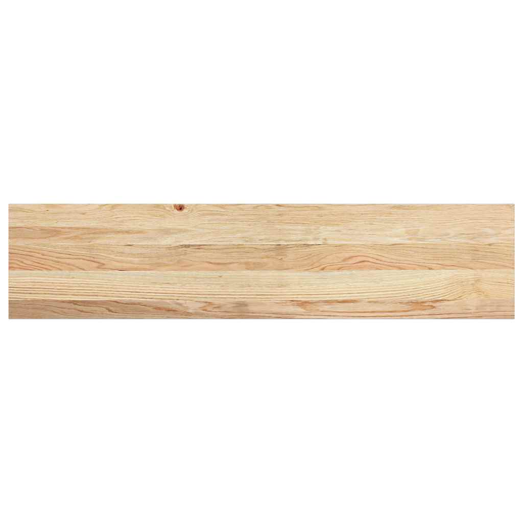 vidaXL Stair Treads 16 pcs Untreated 110x25x2 cm Solid Wood Oak 4