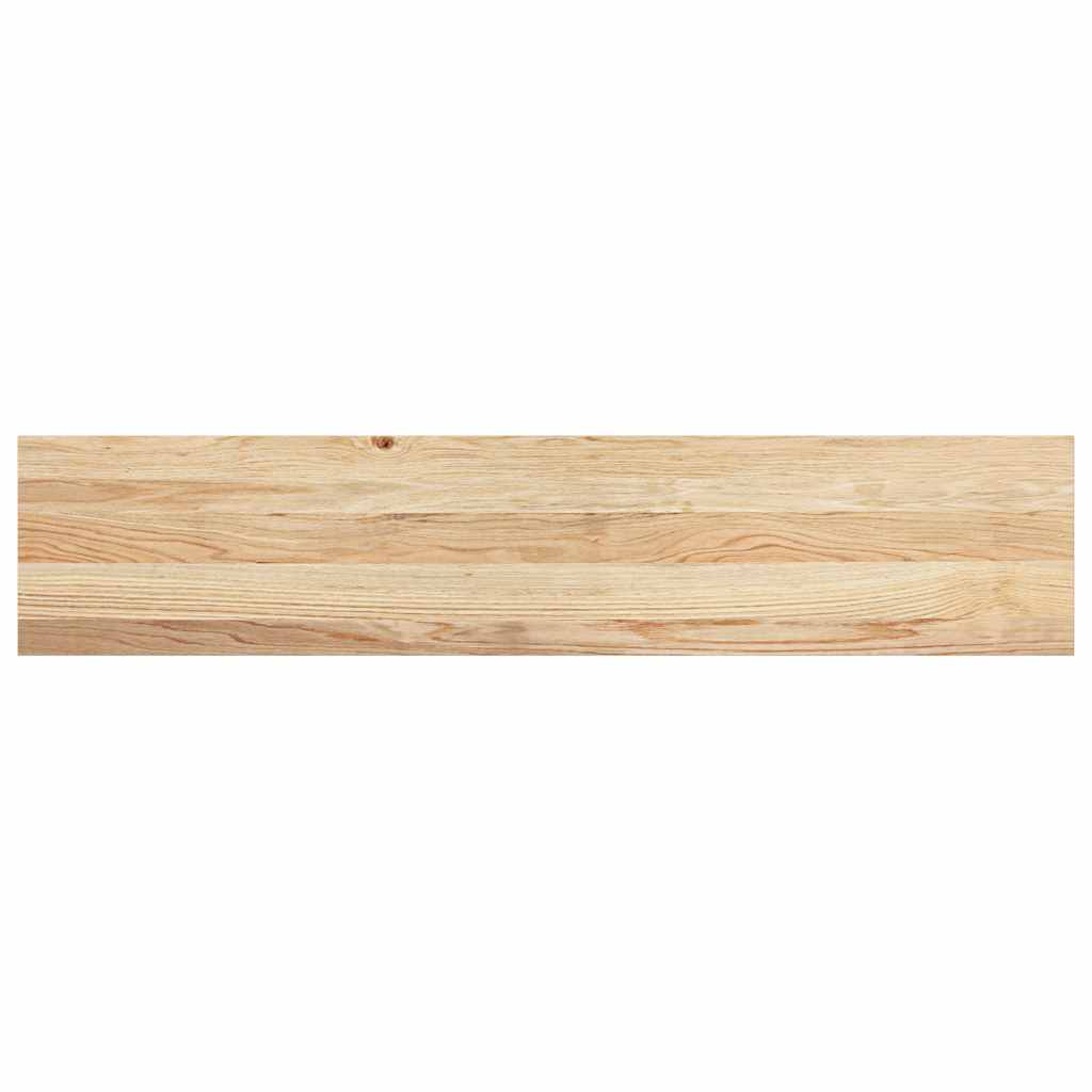 vidaXL Stair Treads 16 pcs Untreated 120x25x2 cm Solid Wood Oak 4