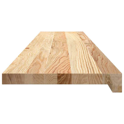 vidaXL Stair Treads 16 pcs Untreated 120x25x2 cm Solid Wood Oak 6