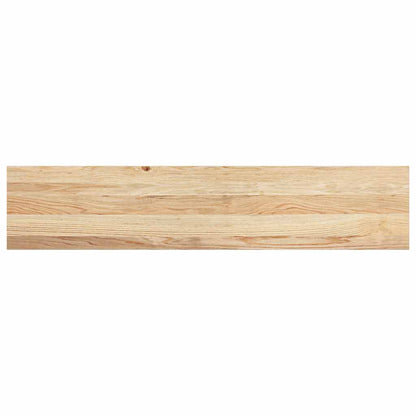 vidaXL Stair Treads 16 pcs Untreated 120x30x2 cm Solid Wood Oak 4