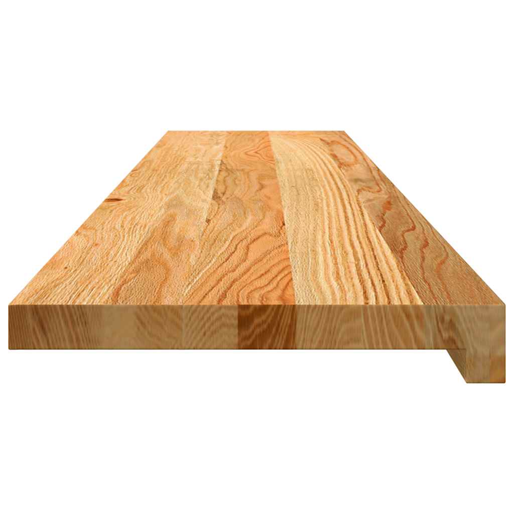 vidaXL Stair Treads 8 pcs Light Brown 120x30x2 cm Solid Wood Oak 6