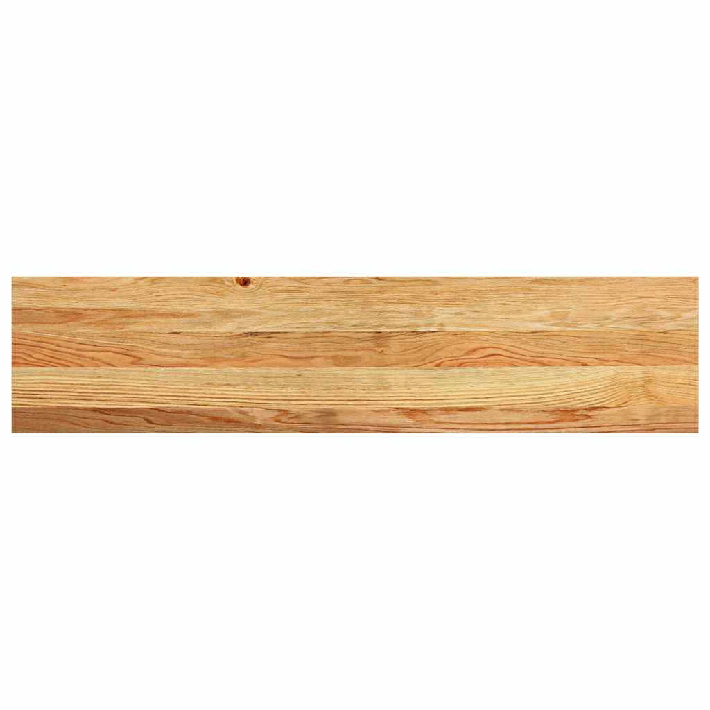 vidaXL Stair Treads 16 pcs Light Brown 110x30x2 cm Solid Wood Oak 4