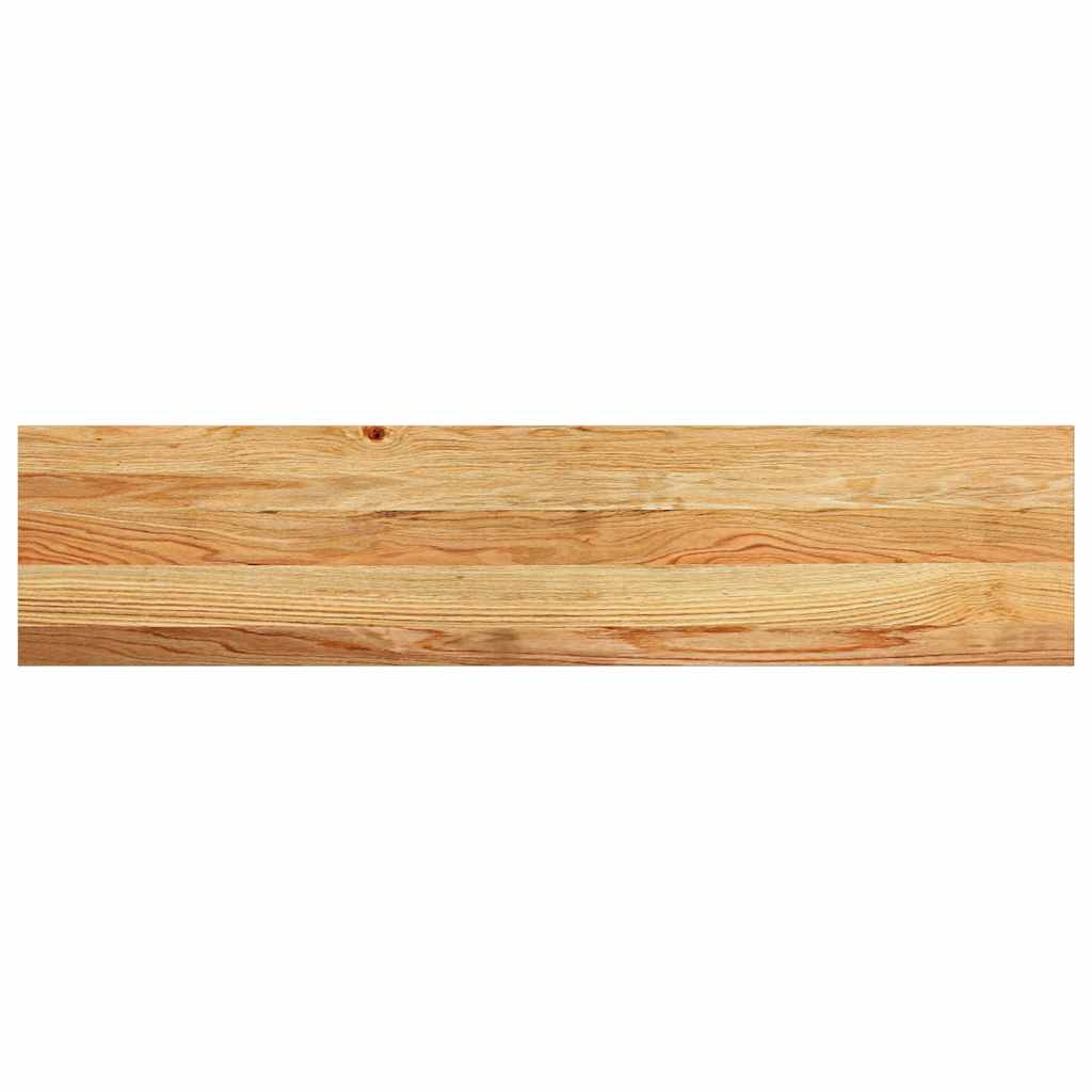 vidaXL Stair Treads 20 pcs Light Brown 110x25x2 cm Solid Wood Oak 4