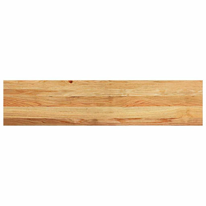 vidaXL Stair Treads 20 pcs Light Brown 110x25x2 cm Solid Wood Oak 4