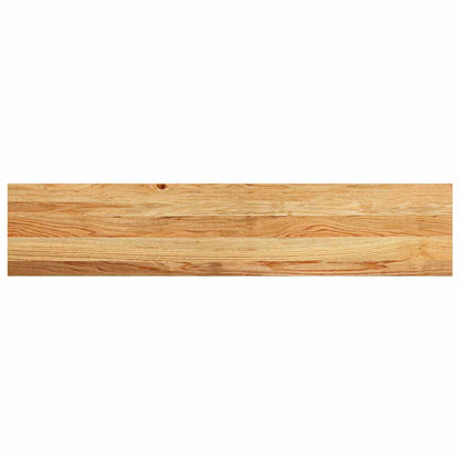 vidaXL Stair Treads 20 pcs Light Brown 120x25x2 cm Solid Wood Oak 4