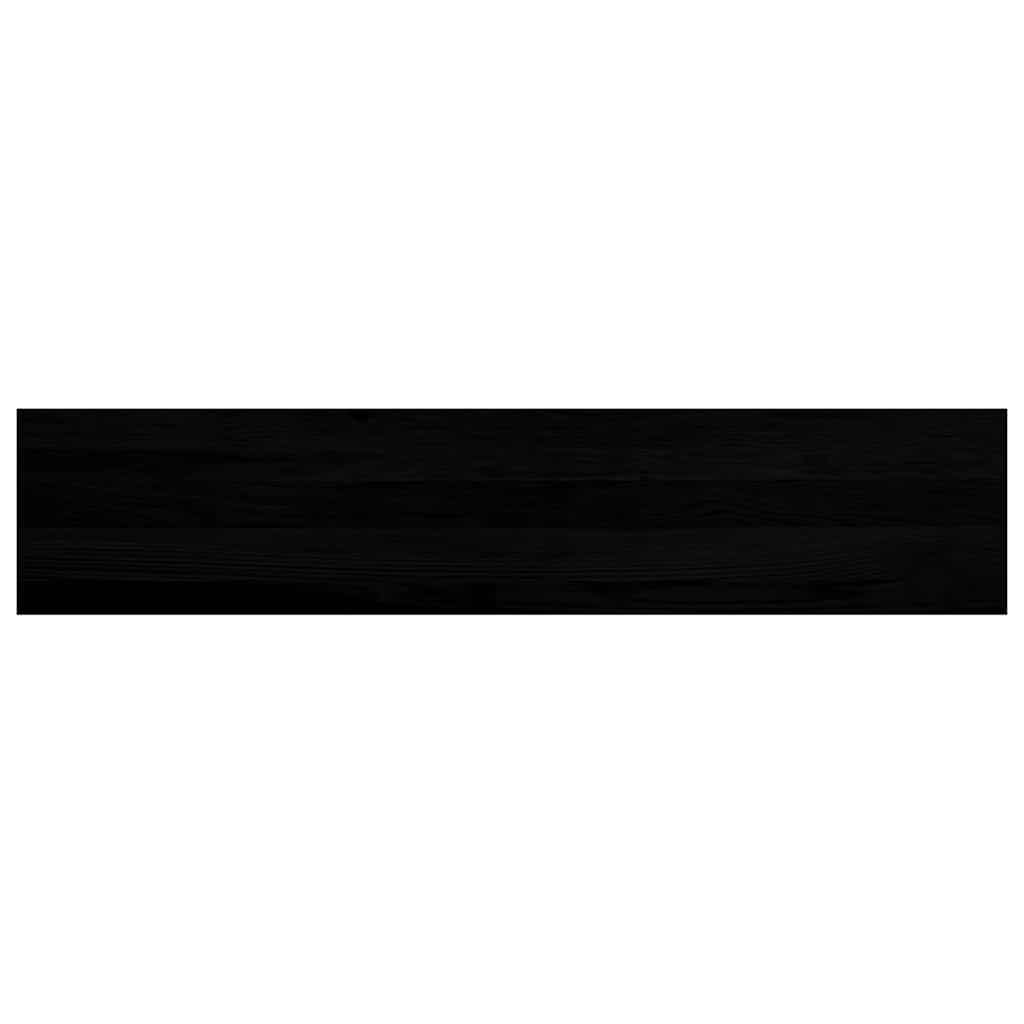 vidaXL Stair Treads 8 pcs Brown Black 120x30x2 cm Solid Wood Oak 4