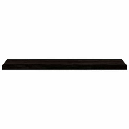 vidaXL Stair Treads 12 pcs Brown Black 110x25x2 cm Solid Wood Oak 5