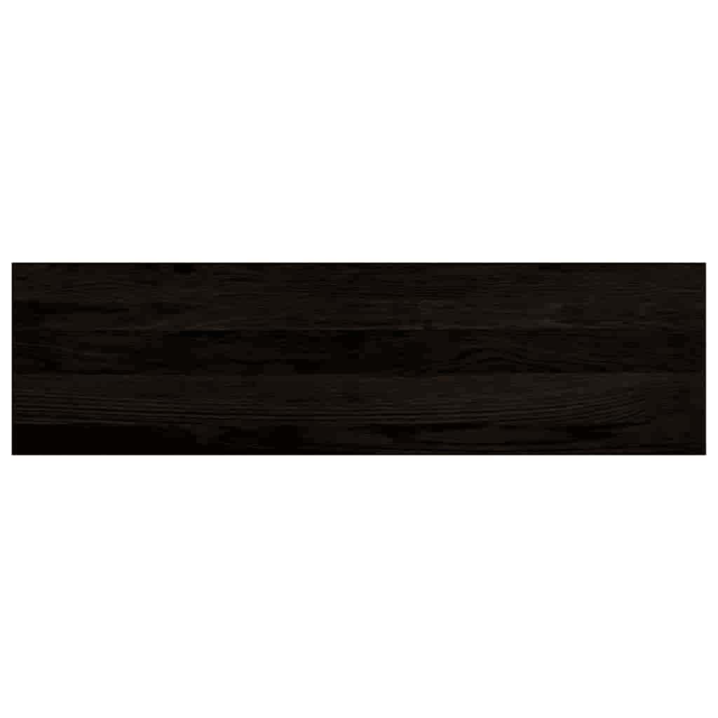vidaXL Stair Treads 12 pcs Brown Black 90x30x2 cm Solid Wood Oak 4