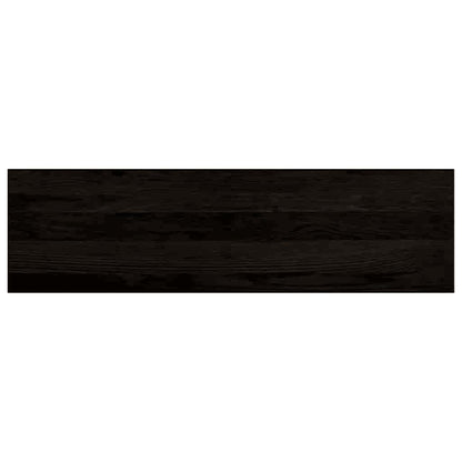 vidaXL Stair Treads 12 pcs Brown Black 90x30x2 cm Solid Wood Oak 4