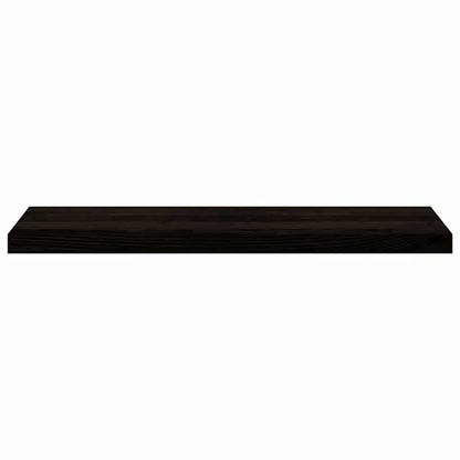 vidaXL Stair Treads 12 pcs Brown Black 90x30x2 cm Solid Wood Oak 5