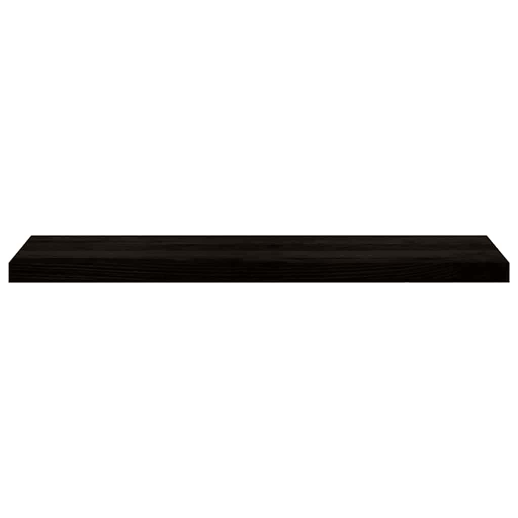 vidaXL Stair Treads 12 pcs Brown Black 100x30x2 cm Solid Wood Oak 5