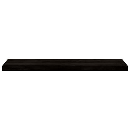 vidaXL Stair Treads 12 pcs Brown Black 100x30x2 cm Solid Wood Oak 5