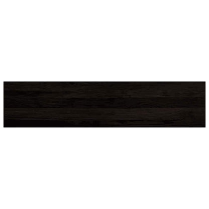 vidaXL Stair Treads 12 pcs Brown Black 110x30x2 cm Solid Wood Oak 4