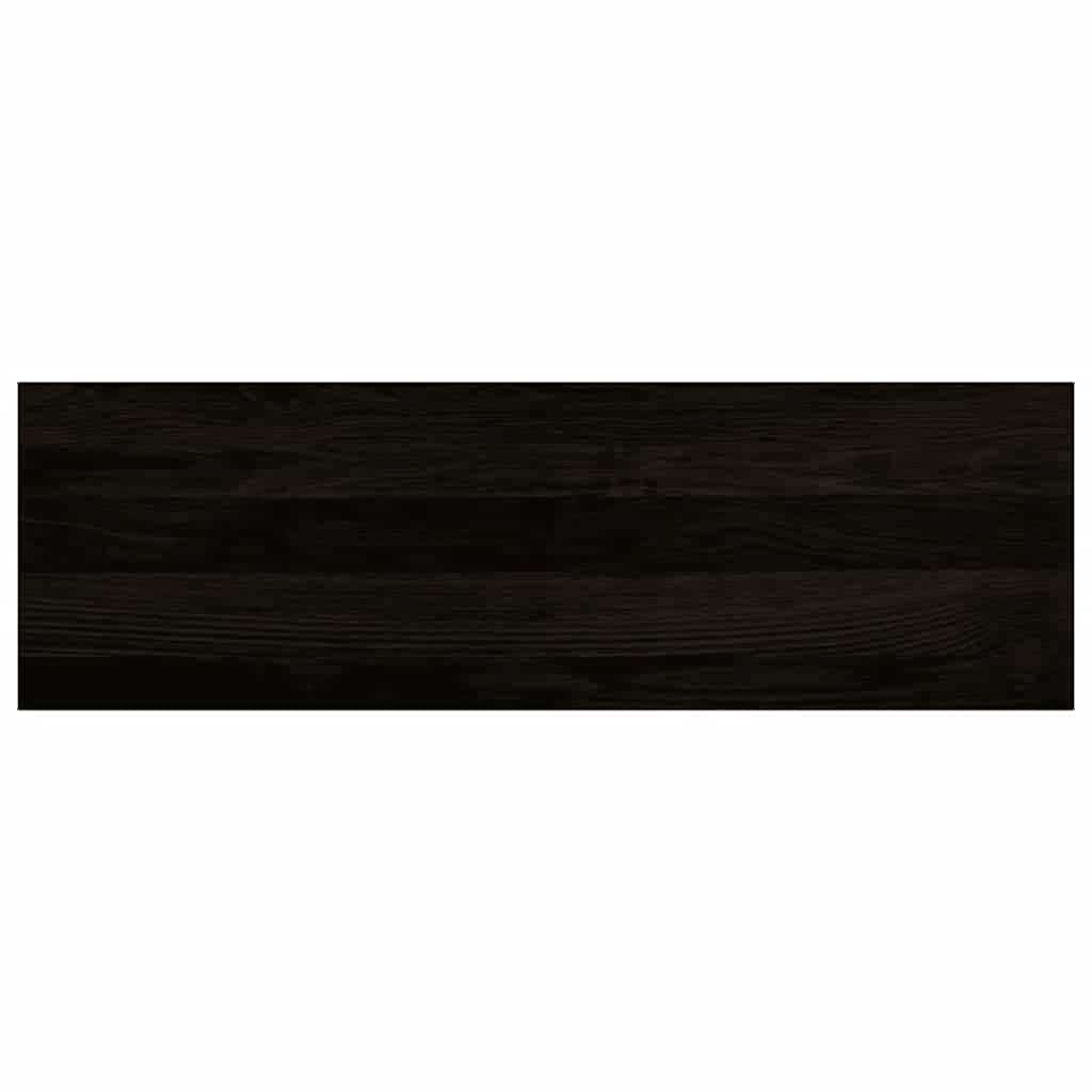 vidaXL Stair Treads 16 pcs Brown Black 80x25x2 cm Solid Wood Oak 4