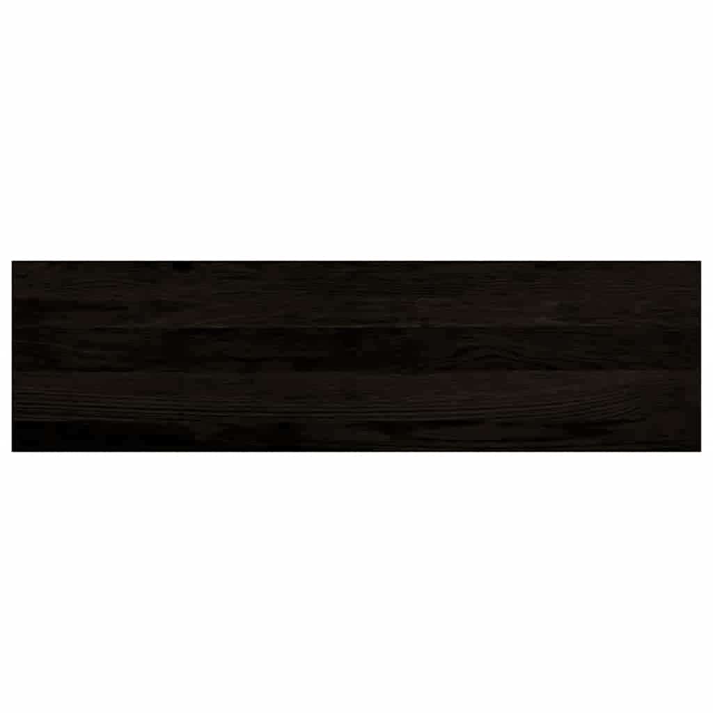 vidaXL Stair Treads 16 pcs Dark Brown 90x25x2 cm Solid Wood Oak 4