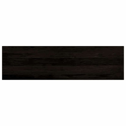 vidaXL Stair Treads 16 pcs Dark Brown 90x25x2 cm Solid Wood Oak 4