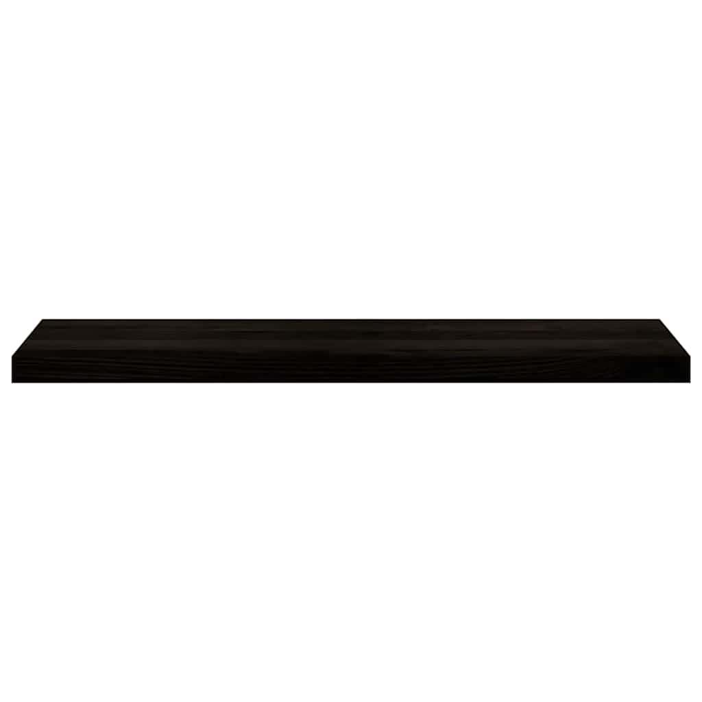 vidaXL Stair Treads 16 pcs Brown Black 100x25x2 cm Solid Wood Oak 5