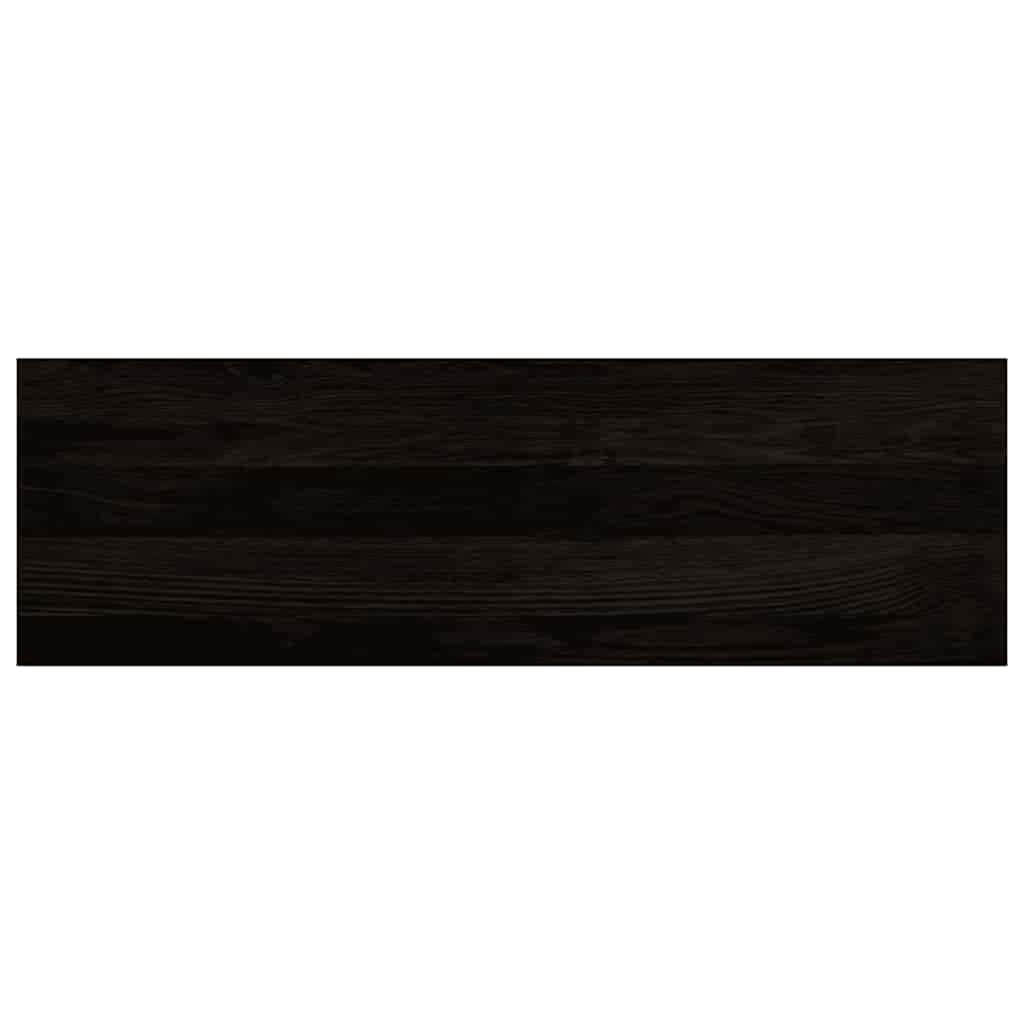 vidaXL Stair Treads 16 pcs Brown Black 80x30x2 cm Solid Wood Oak 4