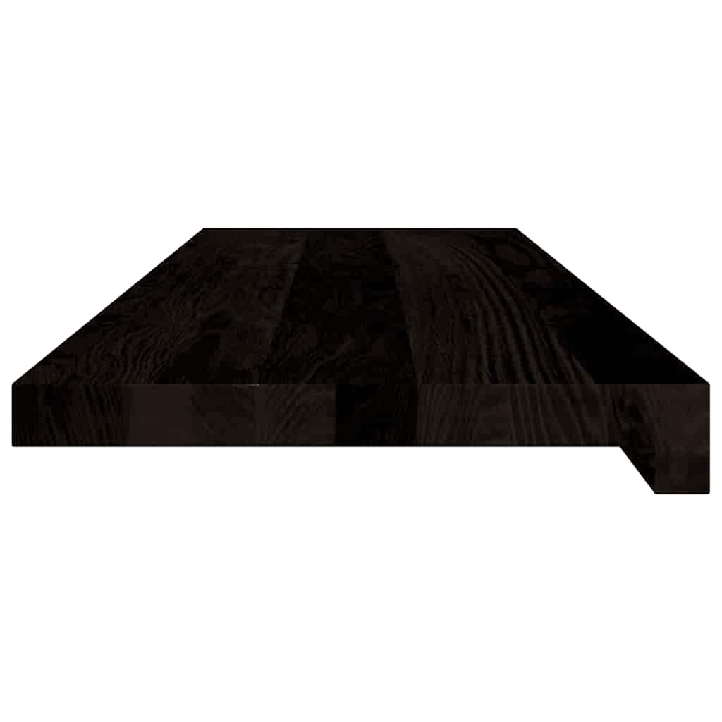 vidaXL Stair Treads 16 pcs Brown Black 80x30x2 cm Solid Wood Oak 6