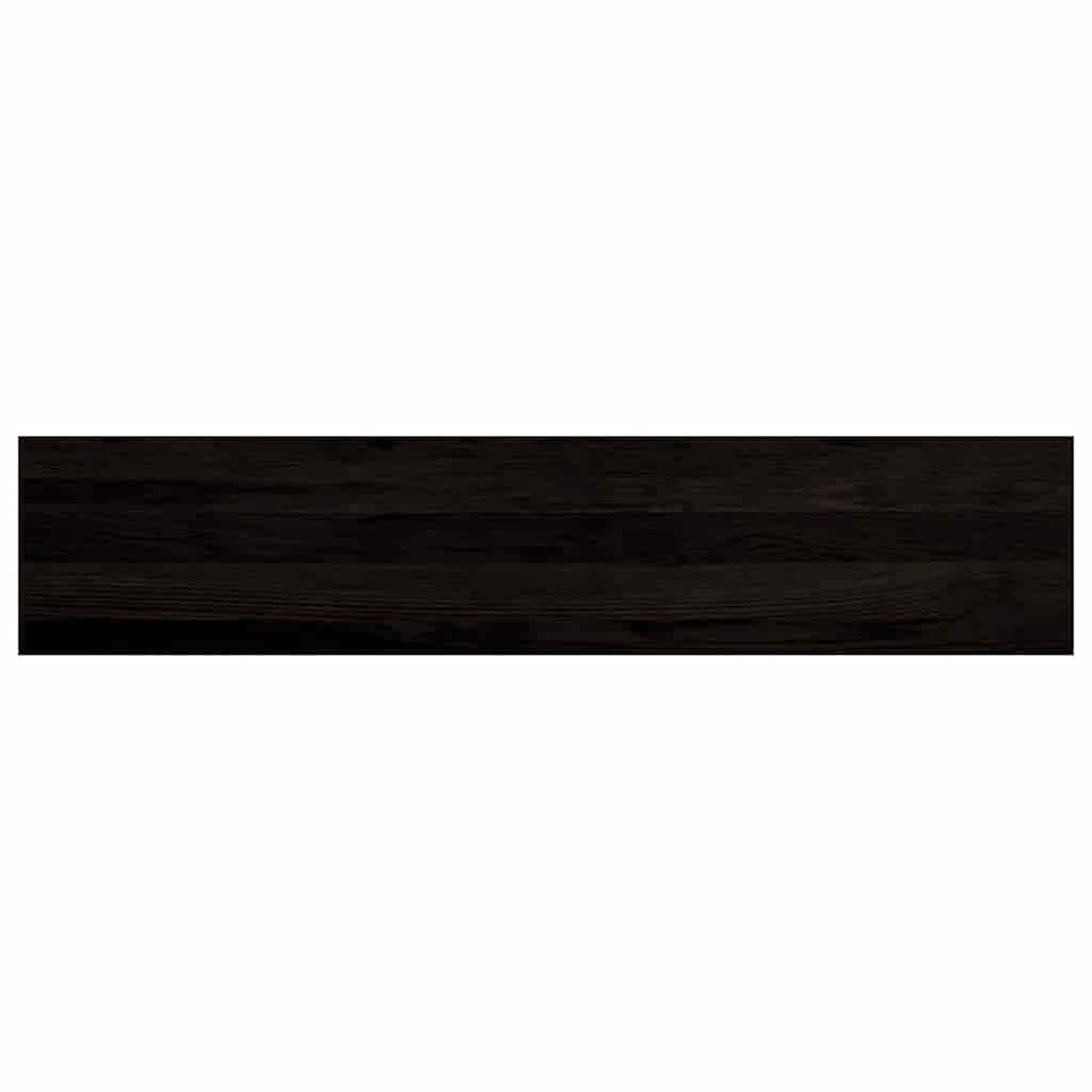 vidaXL Stair Treads 16 pcs Dark Brown 120x30x2 cm Solid Wood Oak 4