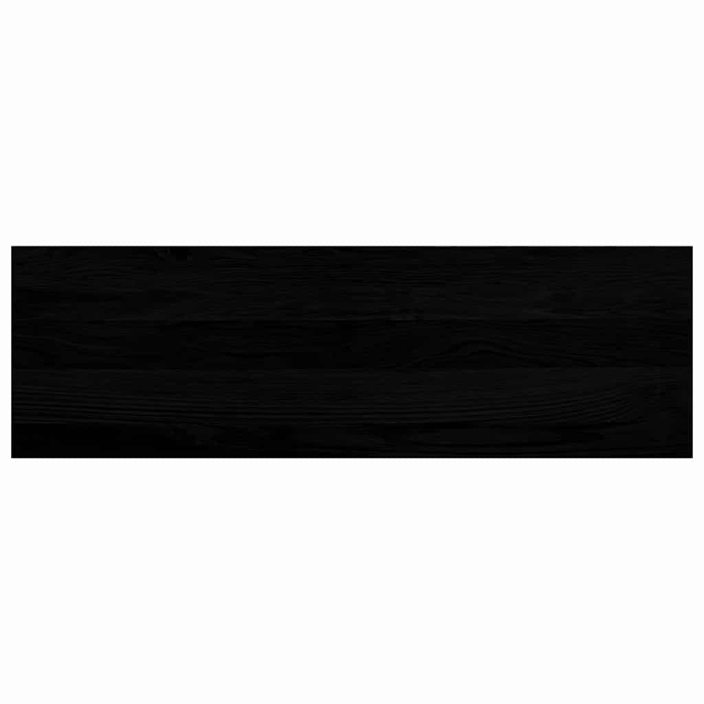 vidaXL Stair Treads 20 pcs Brown Black 80x25x2 cm Solid Wood Oak 4