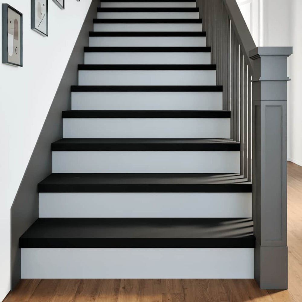 vidaXL Stair Treads 20 pcs Dark Brown 90x30x2 cm Solid Wood Oak