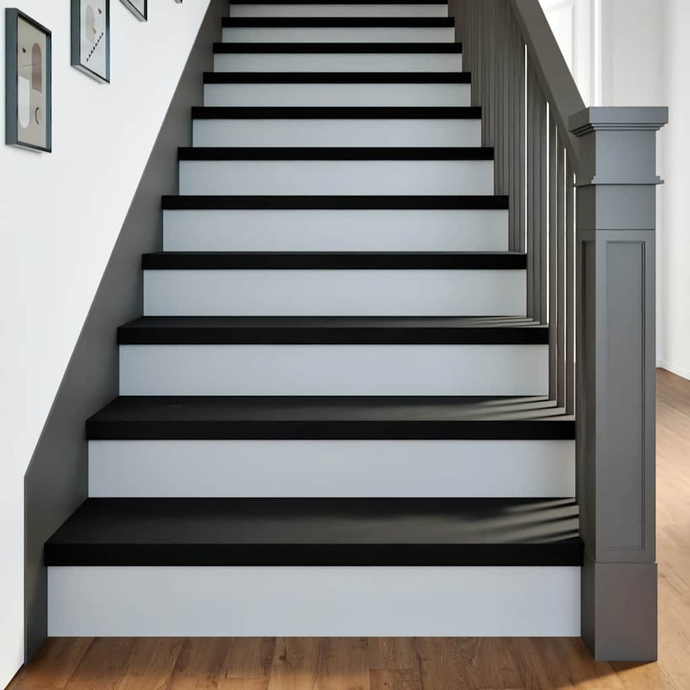 vidaXL Stair Treads 20 pcs Dark Brown 100x30x2 cm Solid Wood Oak
