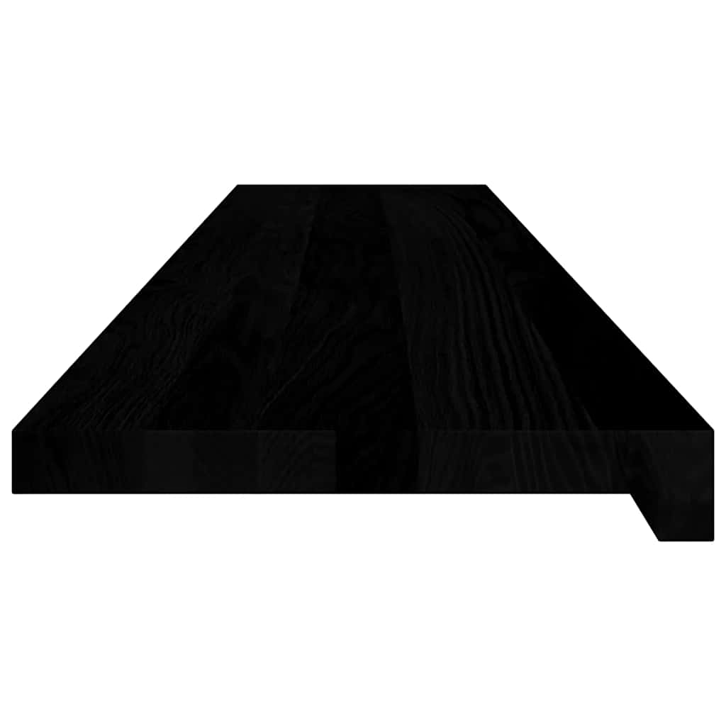 vidaXL Stair Treads 20 pcs Brown Black 120x30x2 cm Solid Wood Oak 6