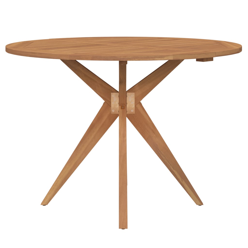vidaXL 5 Piece Garden Dining Set Solid Wood Acacia 4