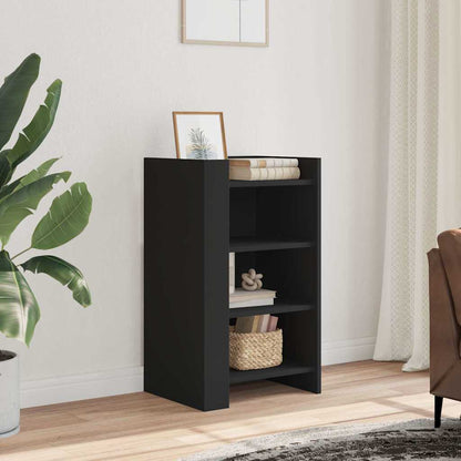 Sideboard 45x35x75 cm Engineered Wood Black 45 cm