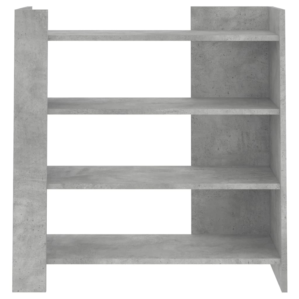 Sideboard 45x35x75 cm Engineered Wood Concrete grey 73.5 cm
