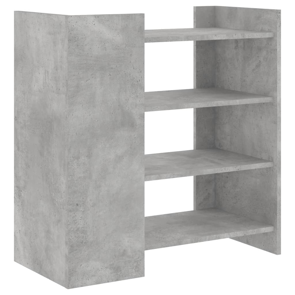 Sideboard 45x35x75 cm Engineered Wood Concrete grey 73.5 cm