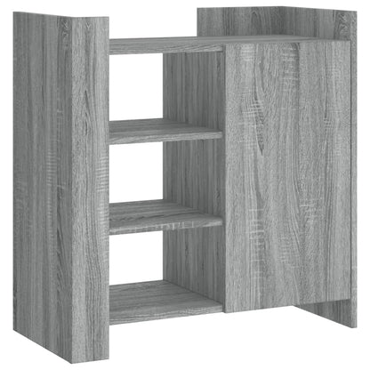 Sideboard 73,5x35x75 cm Engineered Wood Grey sonoma