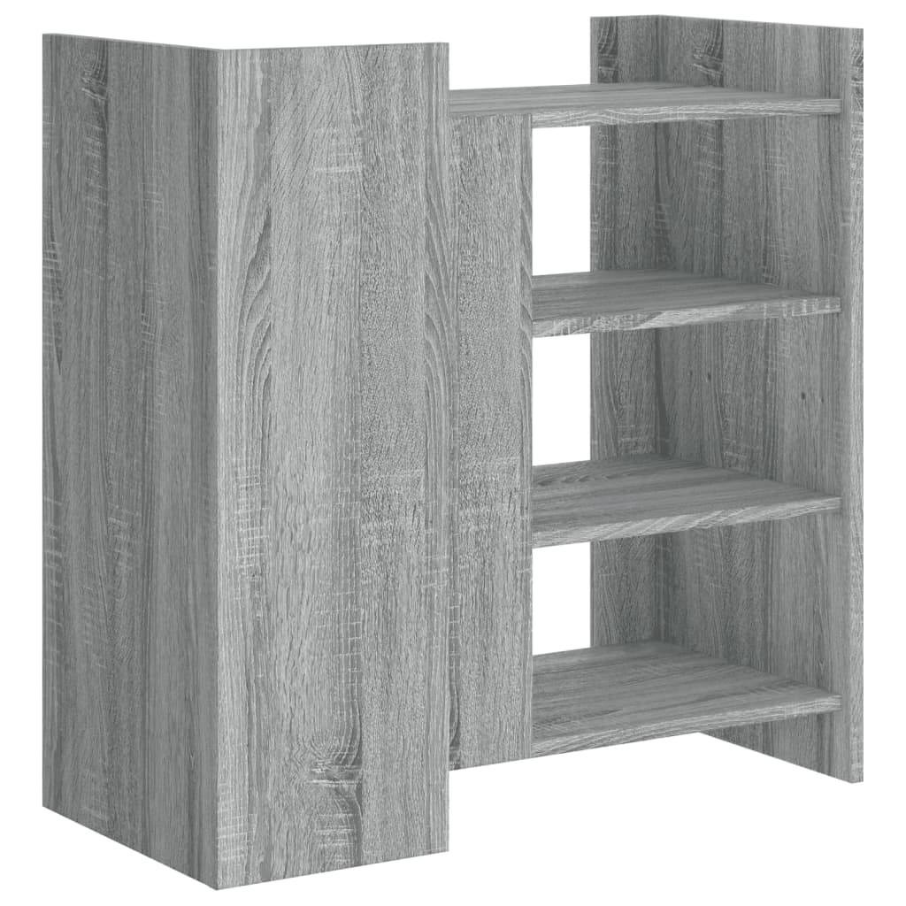 Sideboard 73,5x35x75 cm Engineered Wood Grey sonoma