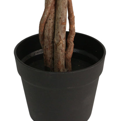 Artificial Lemon Tree with 3 Trunks Green PP 120 cm