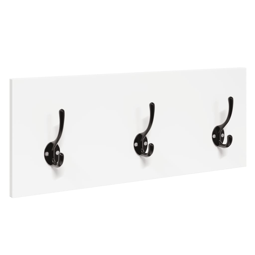 4 Piece Hallway Furniture Set Engineered Wood White