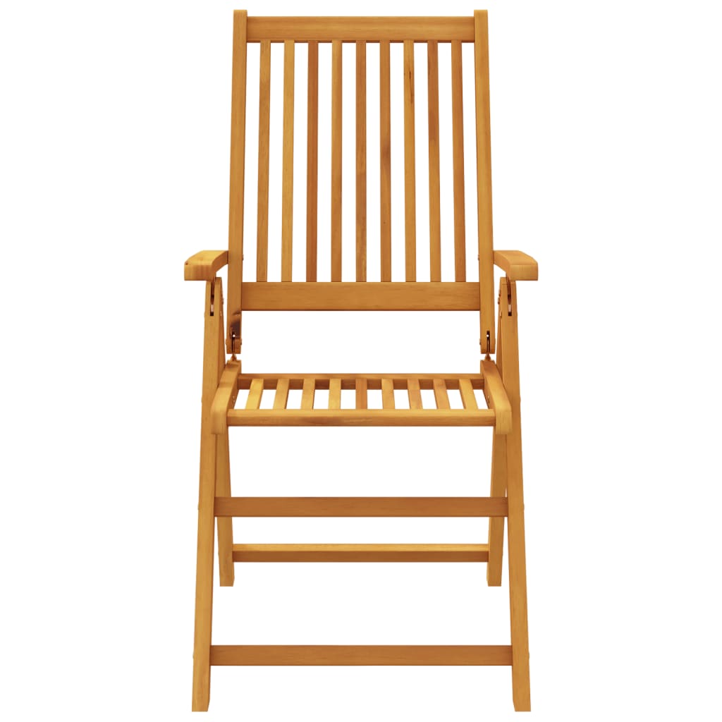 vidaXL 5 Piece Garden Dining Set Solid Wood Acacia 6
