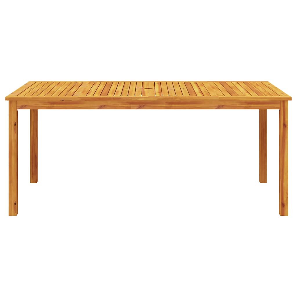 vidaXL 9 Piece Garden Dining Set 180x90x75 cm Solid Wood Acacia 4