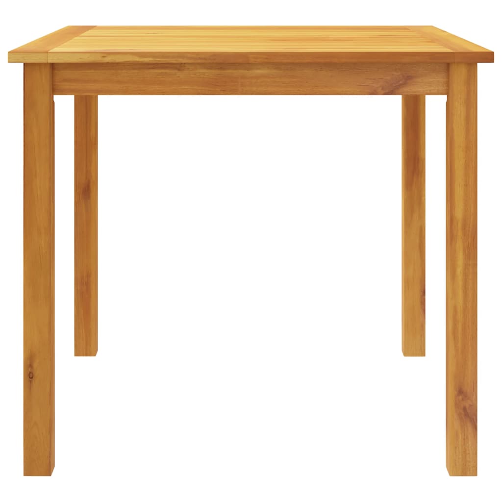 vidaXL 5 Piece Garden Dining Set 85x85x74 cm Solid Wood Acacia 4