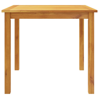 vidaXL 5 Piece Garden Dining Set 85x85x74 cm Solid Wood Acacia 4