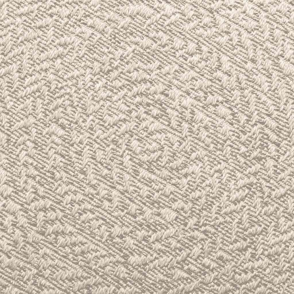 Rug ZIZUR Jute Look Indoor and Outdoor Round Cream 120 x 170 cm
